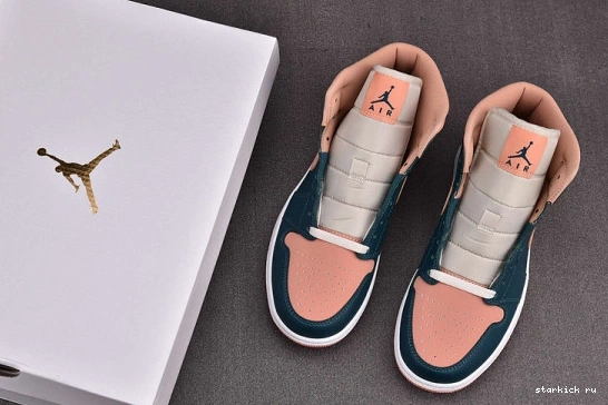  Teal Jordan BQ6472-308 (W) Mid BQ6472-308 1 Dark Green 0331